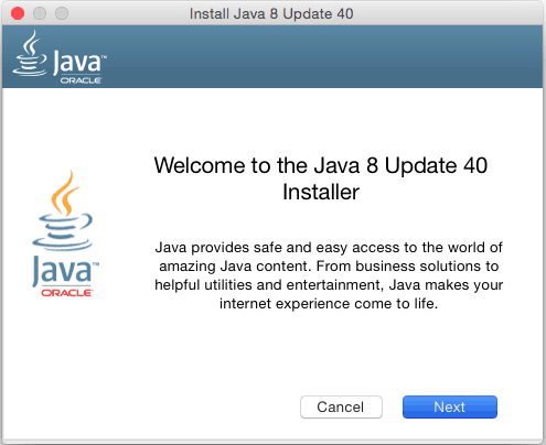 Install Java 7 Mac Download